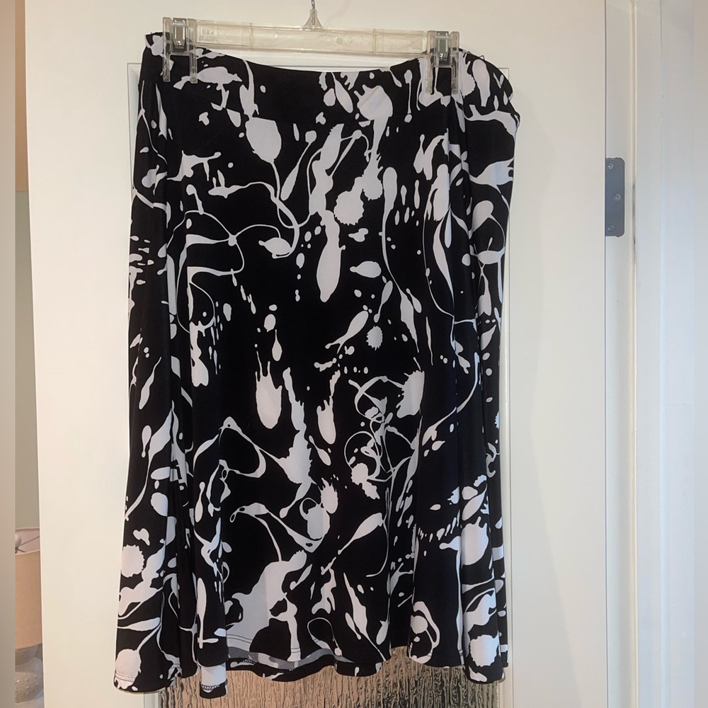 Black and White Skirt
